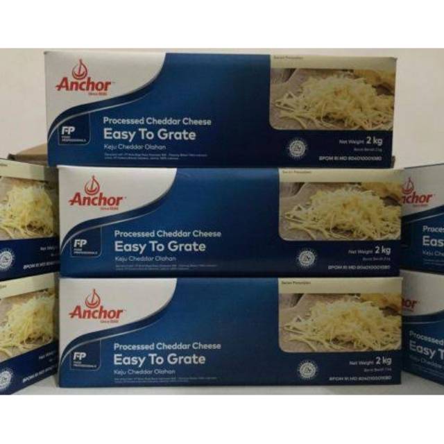 

Anchor Cheddar 2kg Keju Cheddar Anchor Rp 160.000