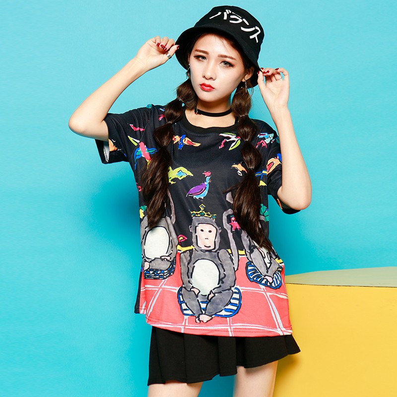 ITS-36 premium full print t-shirt kaos fullprint harajuku korea import