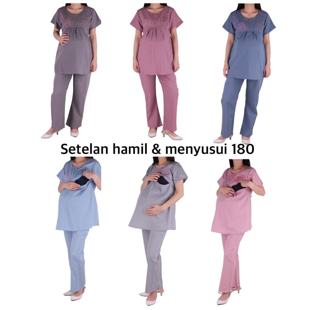 baju hamil setelan hamil 180 Baju menyusui