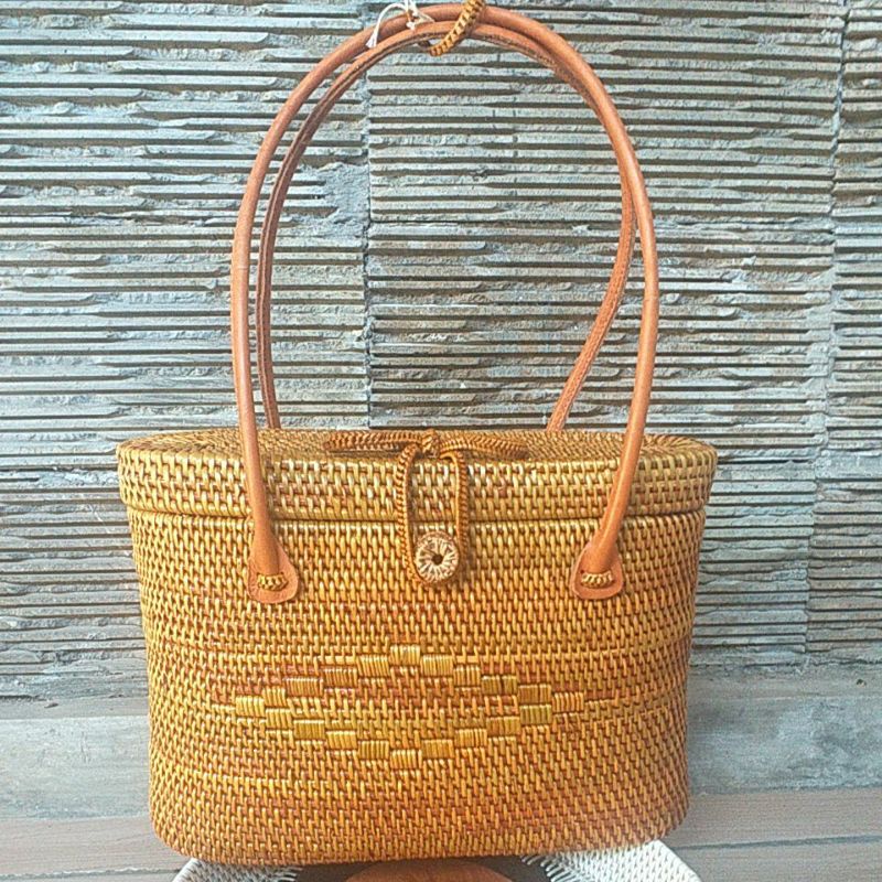 Tas Rotan Jinjing / Grosir Tas Rotan / Tas Ata / Tas Rotan Bali / Rattan Bags / Tote Bags