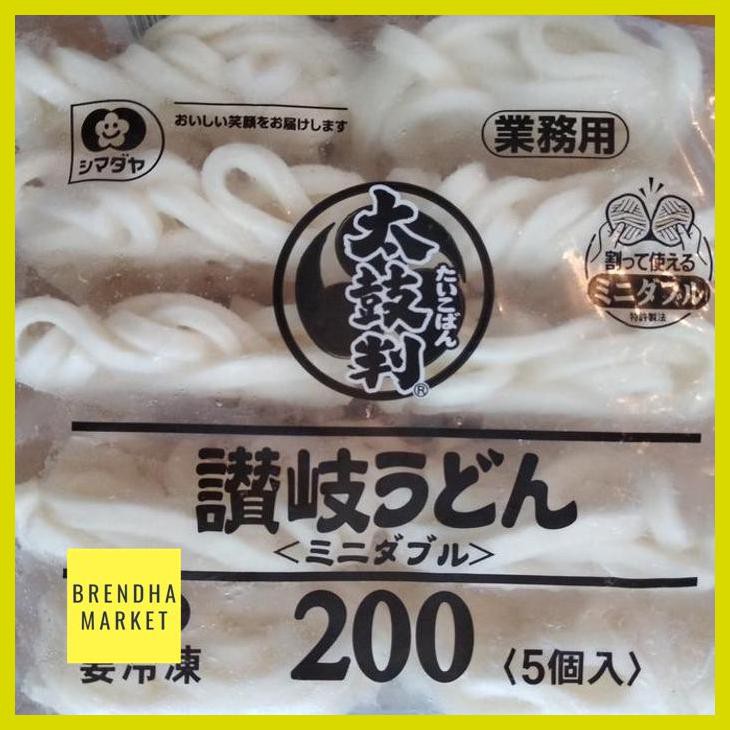 

[ Shimadaya Sanuki Udon Taikoban - Frozen Udon]