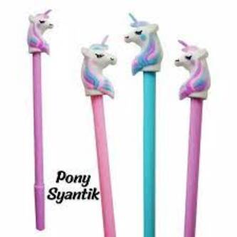 

Pulpen Anak Pena Gel Unicorn Warna Warni
