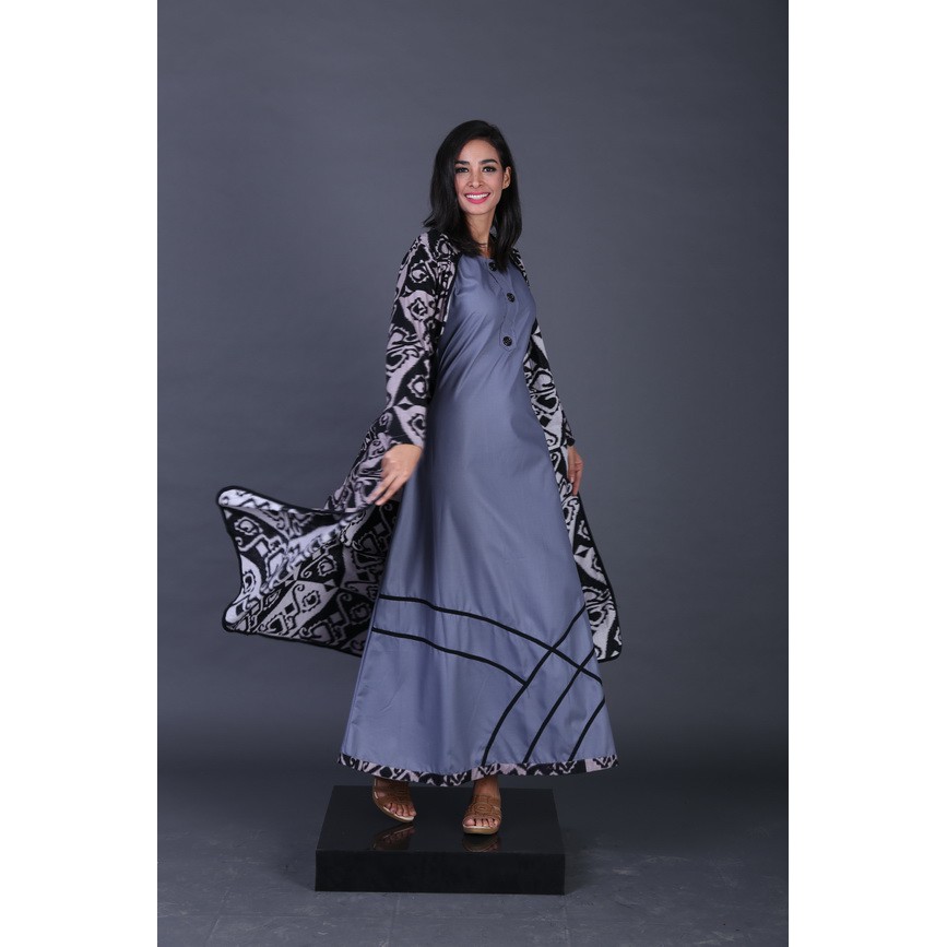 Baju Gamis Branded Wanita Muslimah Gf Atasan Gamis Busana Muslim Bag