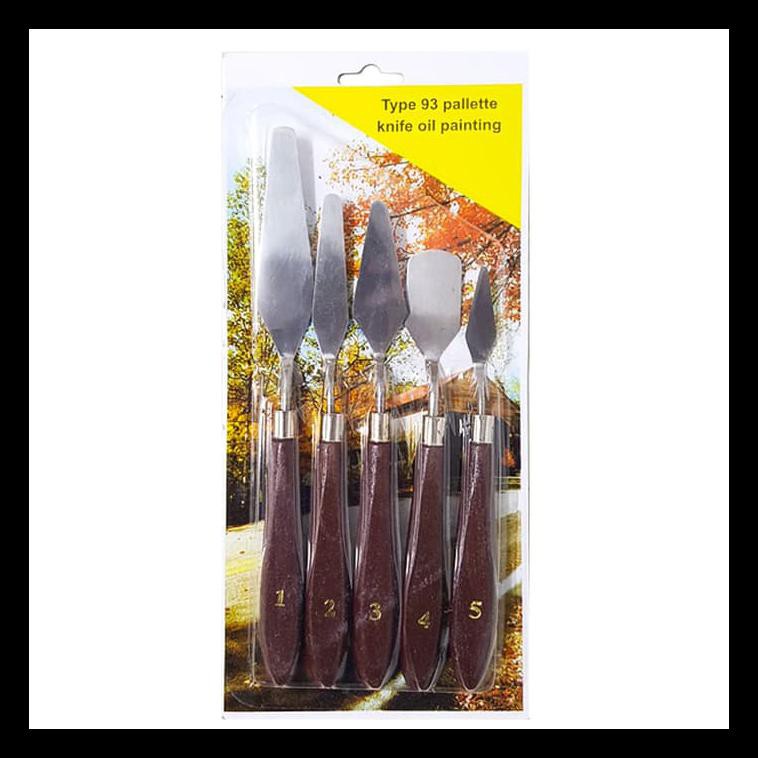 

UPDATE PAINTING KNIVES SET 5 / PISAU PALET PERALATAN MELUKIS MURAH