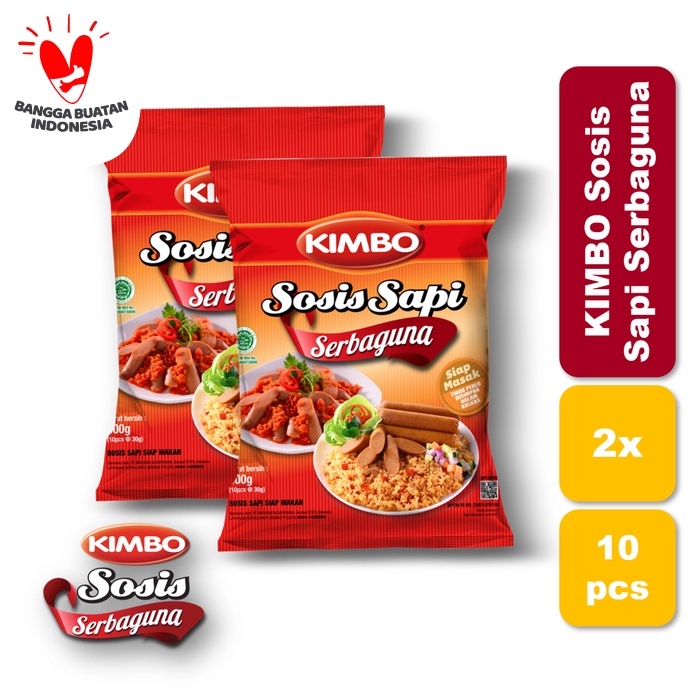 

INSTANT-CAMILAN- KIMBO SOSIS SAPI SERBAGUNA10 TWIN PACK -CAMILAN-INSTANT.