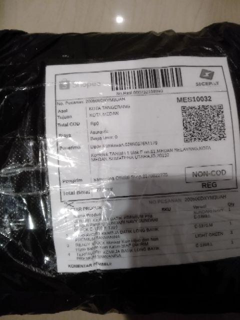 Sanvanina E-1515 Kemeja Batik Premium Lengan Panjang Nala Brown