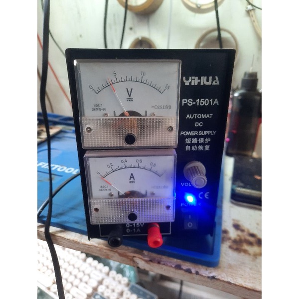 power suply yihua 1 amper normal