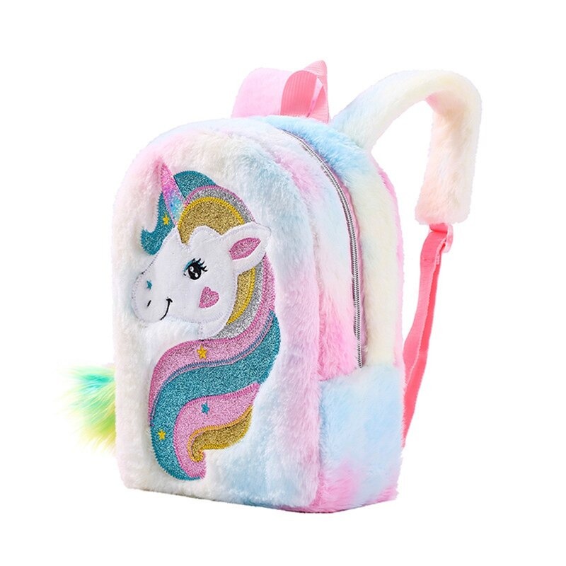 Tas Ransel Unicorn Princess tas sekolah anak paud TK ransel bulu TK Paud lucu kado ultah anak berkualitas tas unicorn