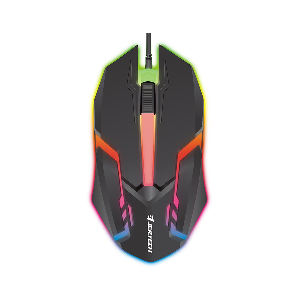 Mouse Gaming Komputer / Laptop Lampu Jertech RGB M200 - USB