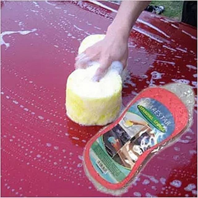 Car Sponge Spons Busa Perawatan Cuci Mobil Motor AMAN dan NYAMAN