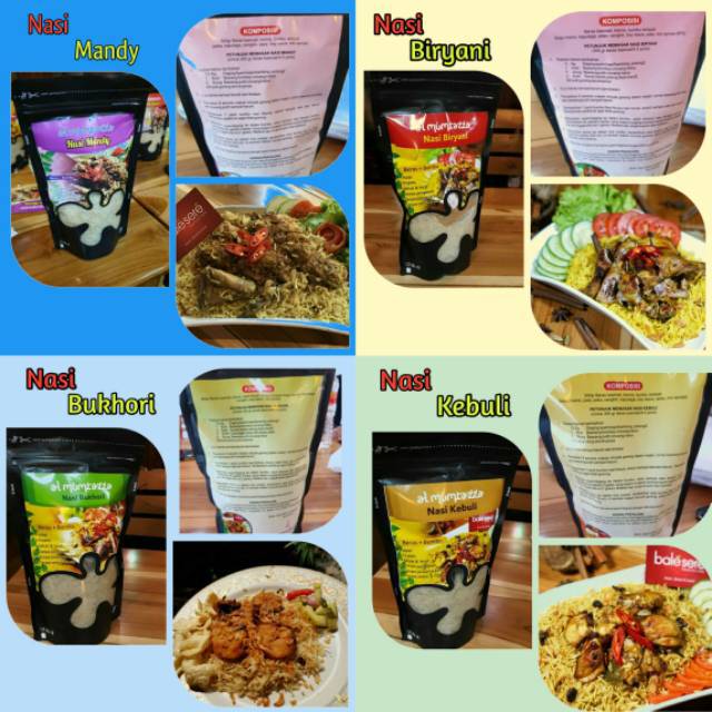 

BERAS BASMATI DAN BUMBU AL MUMTAZZA