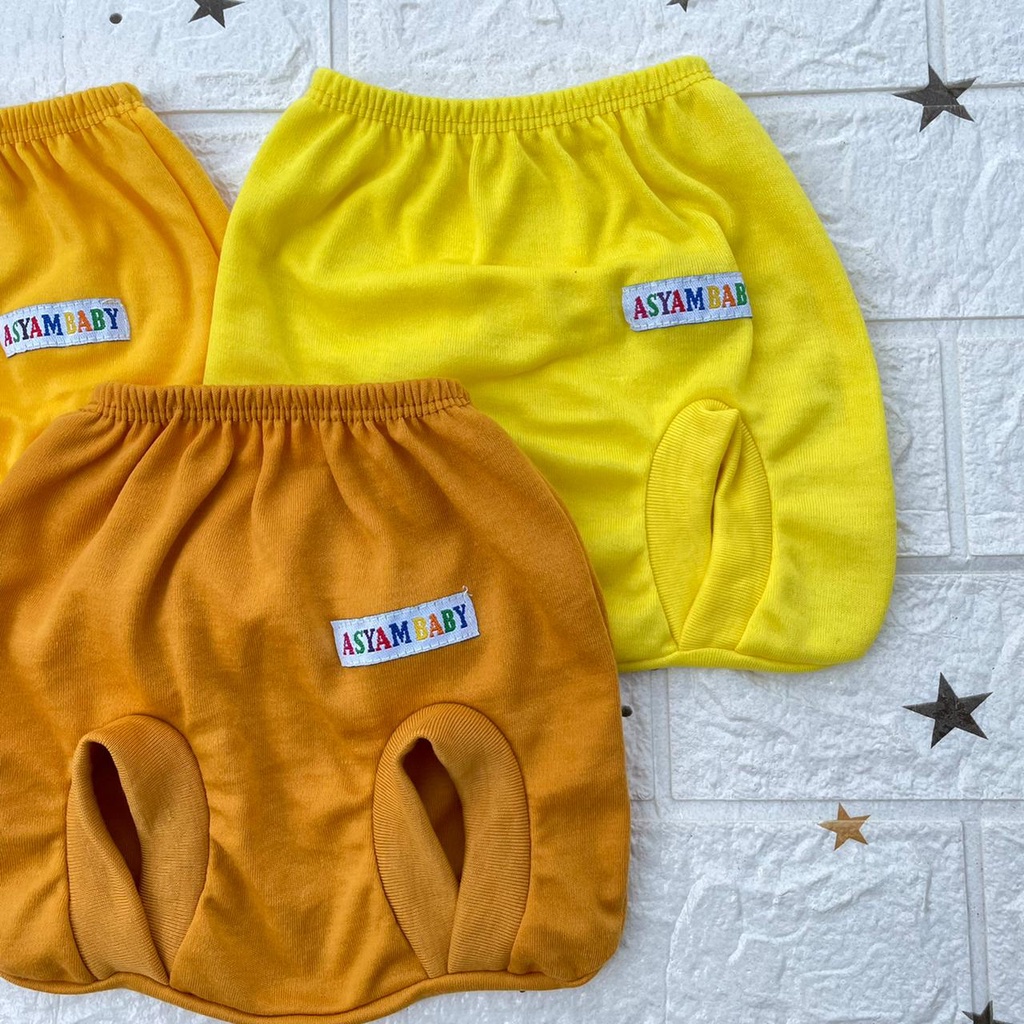 3 Pcs Celana Pop Bayi Celana Kacamata Bayi Baru Lahir Asyam Baby