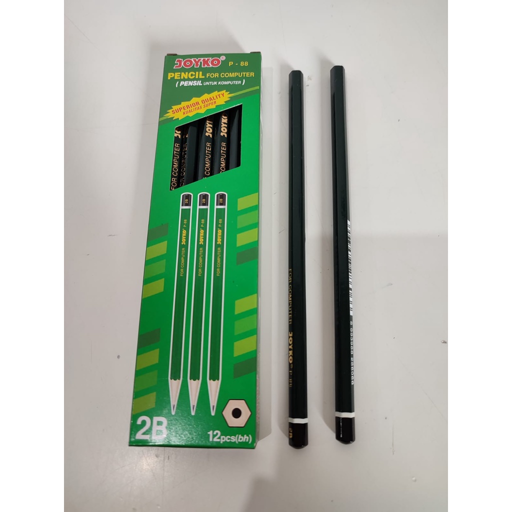 

PENCIL FOR COMPUTER / PENSIL UNTUK KOMPUTER 2B P-88 JOYKO