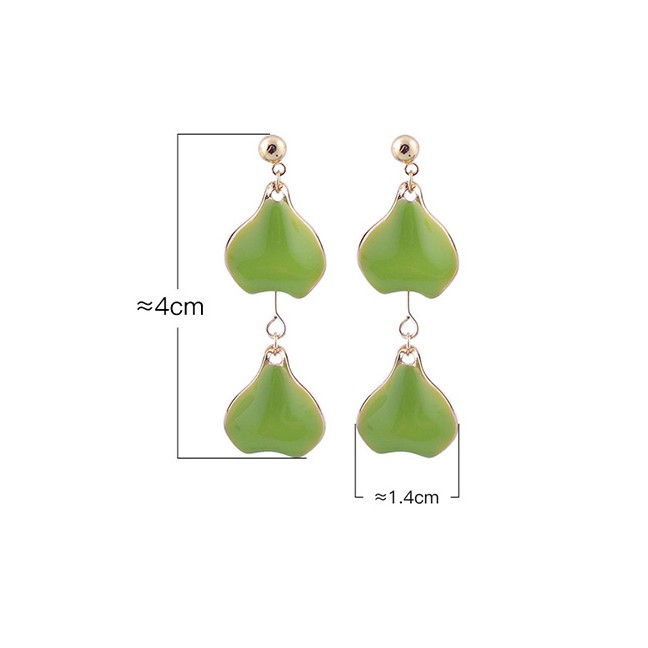 LRC Anting Tusuk Fashion Geometric Drop Earrings D09021