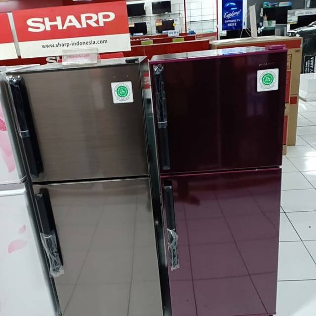 KULKAS SHARP SJ 246 GCSD 2PINTU GAGANG