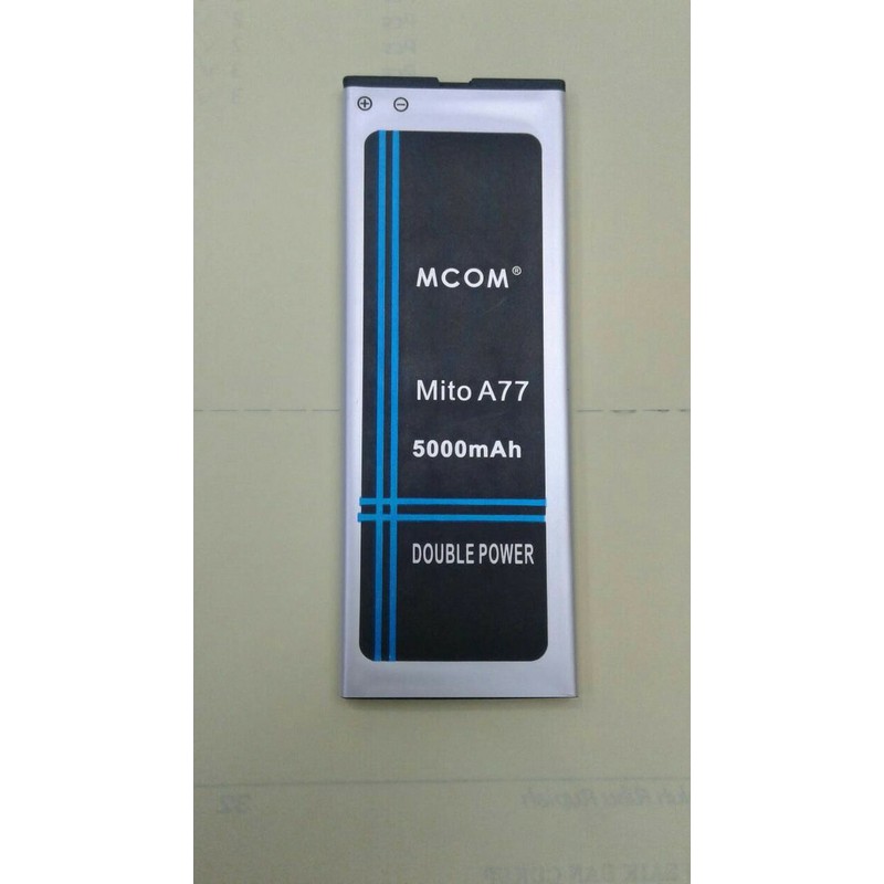 Battery Batre Baterai Double Power Mcom Mito A77 Fantasy Selfie BA00054 BA-00054 Panjang