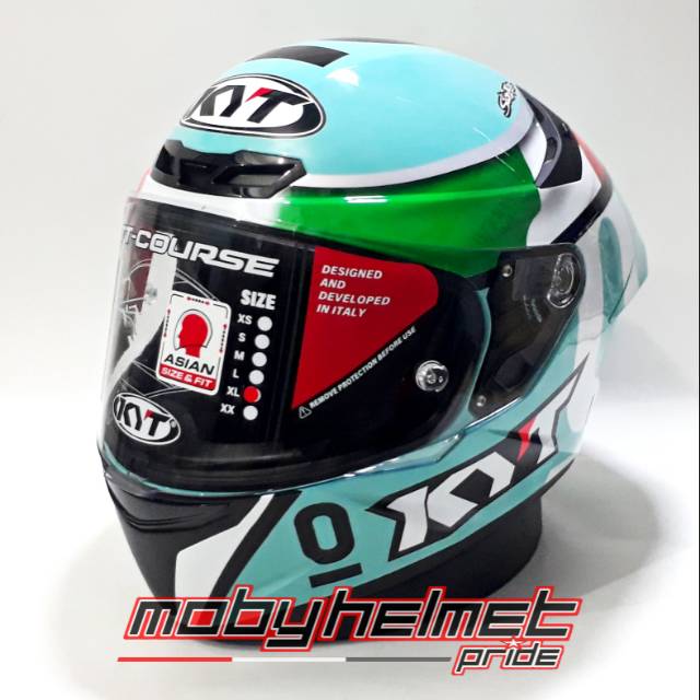 KYT TT Course - Dalla Porta - Leopard Blue