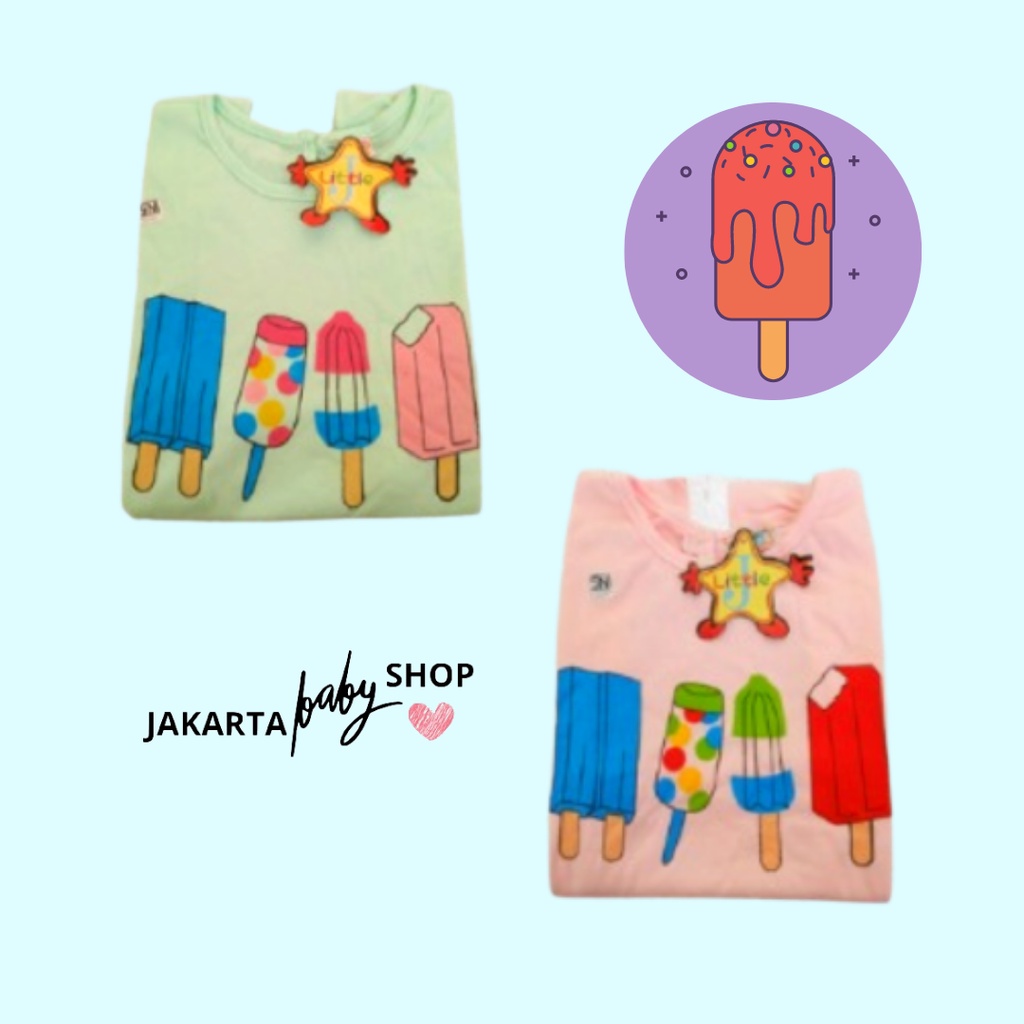 SETELAN BAJU FASHION ANAK/BAYI LITTLE J ALL SIZE USIA 6 - 24 BULAN 640500