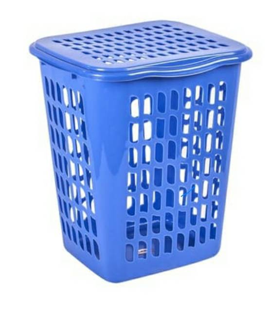 KERANJANG PAKAIAN SHINPO 436 PLASTIK TEBAL KUAT / KERANJANG BAJU KOTOR / BOX CONTAINER LAUNDRY BASKET