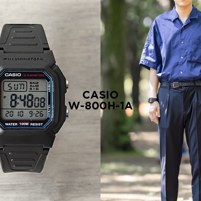 CASIO W800H / W-800H-1AVDF ORIGINAL