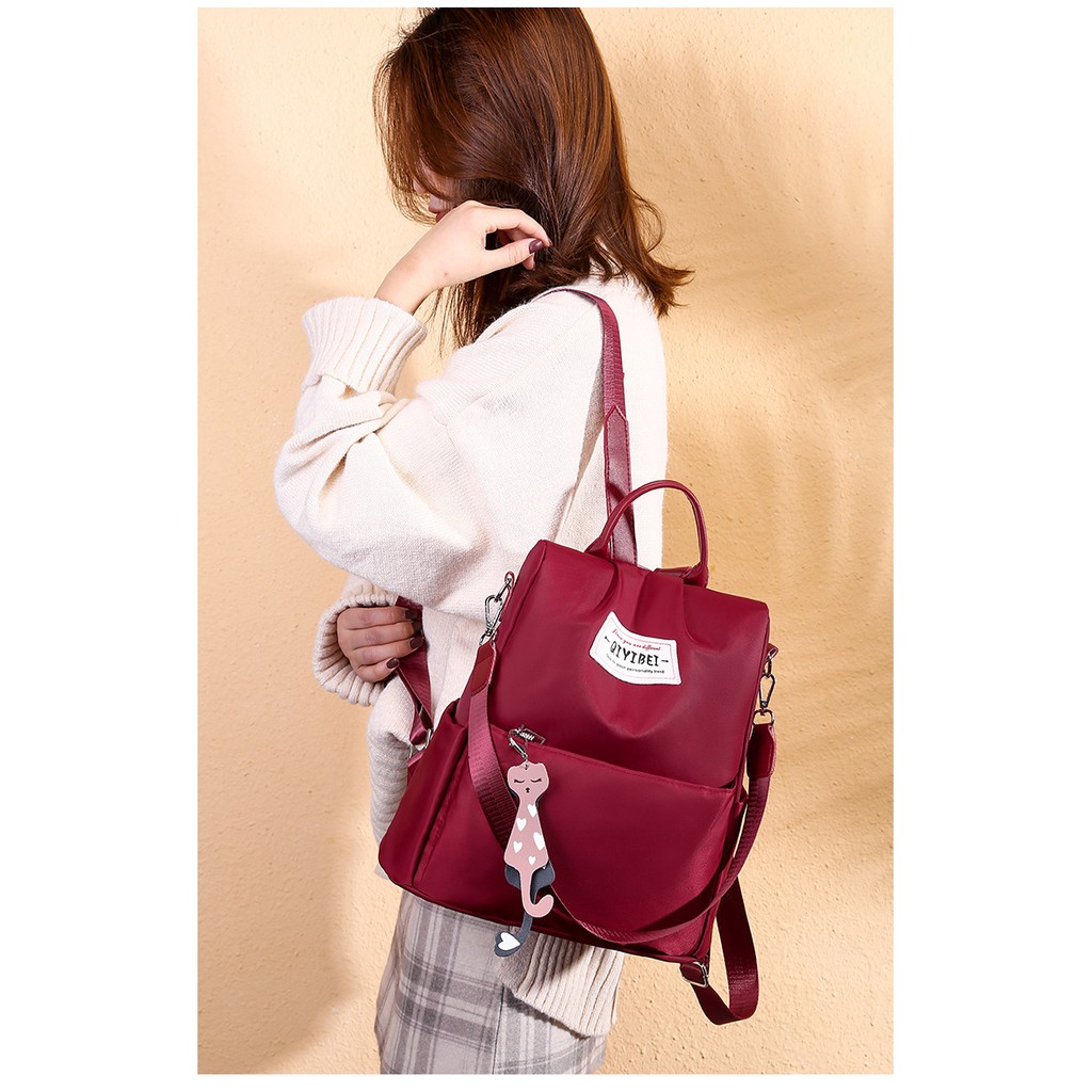 Tas Ransel Korea Multifungsi JX 846 - Bisa Ransel Bisa Selempang - Tas Fashion Kece