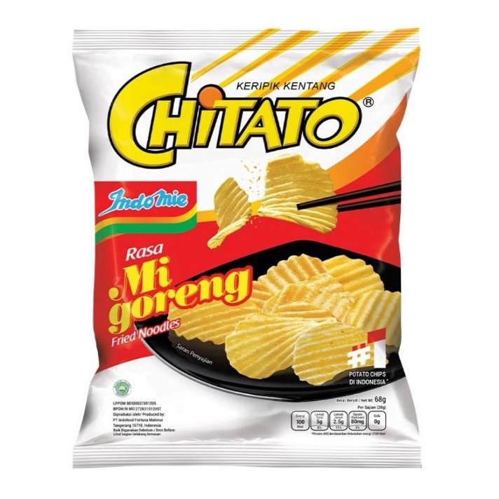 

Chitato Indomie Goreng 68g - Mie Goreng HypeAbis Chitato