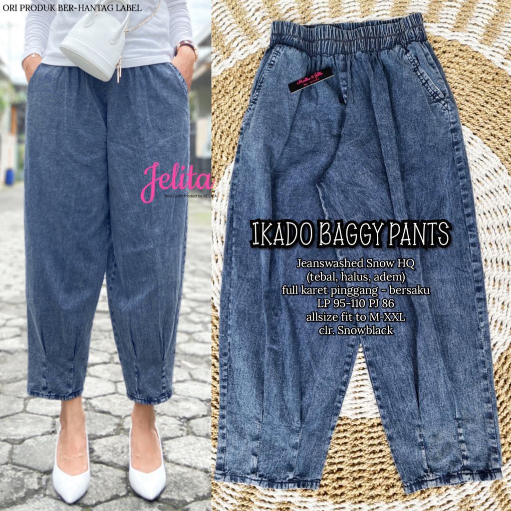 Celana Panjang Jeans Wanita Baggy Jeans Premium Fashion Bawahan Murah