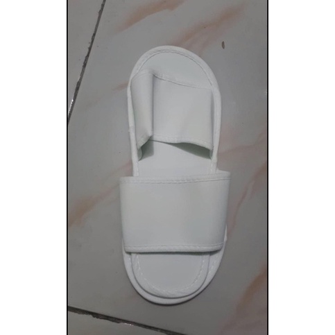 Slipper Hotel / Slipper Putih / SANDAL HOTEL / SANDAL SPON 50 pasang