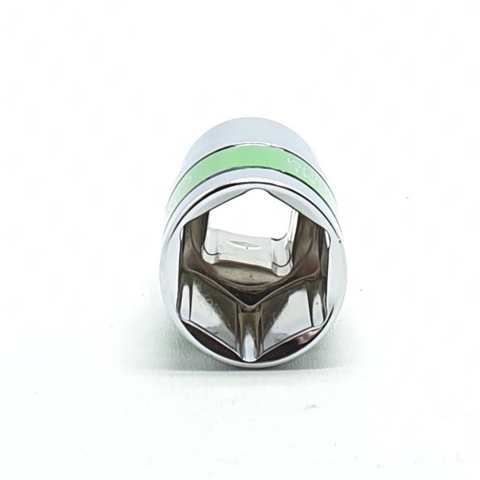 Veloz Premium 21mm Kunci Mata Sok Sock Socket 21mm 6PT 1/2&quot; Chrome Vanadium Steel