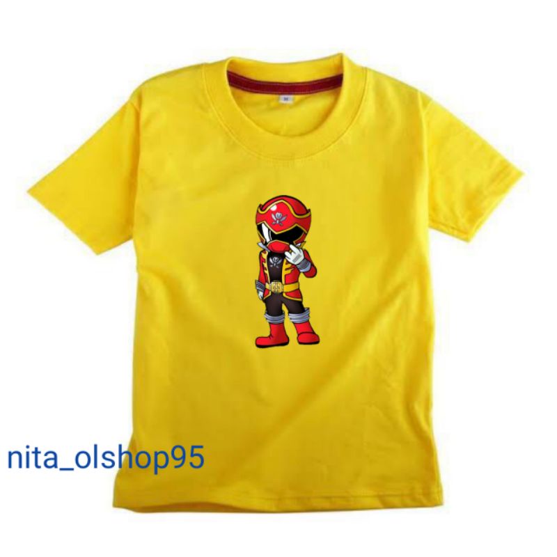 baju anak karakter terlaris, baju anak gambar, baju anak power ranger