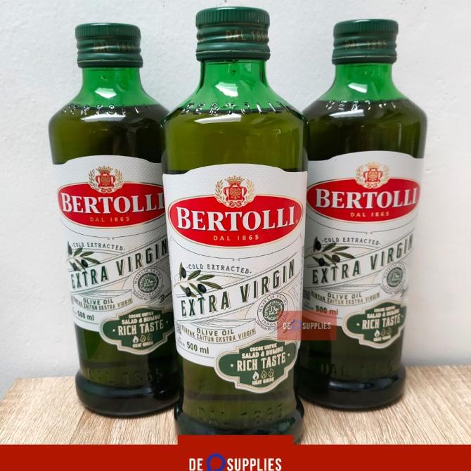 

BAYAR COD Bertolli Extra Virgin Olive Oil 500ml - Minyak Zaitun Ekstra Cold MURAH