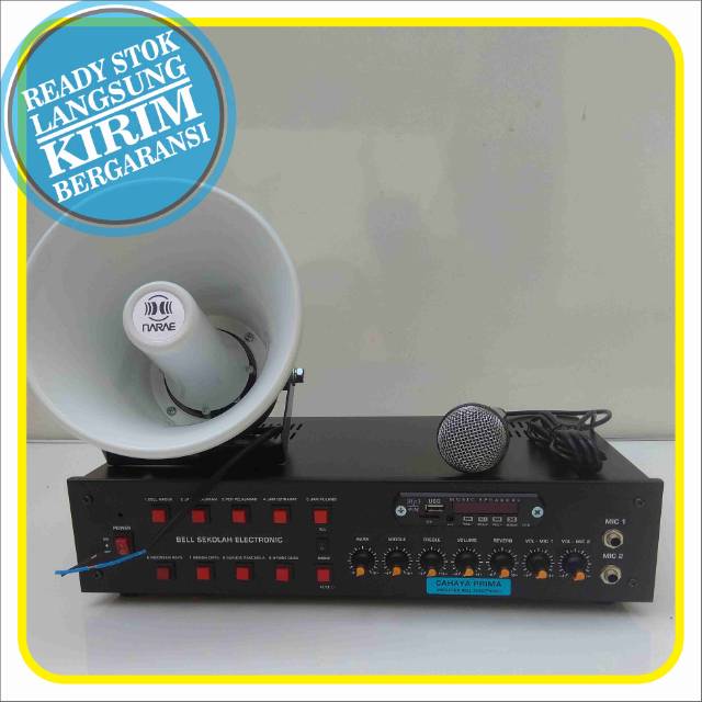 Bel Sekolah Manual Elektronik CAHAYA PRIMA