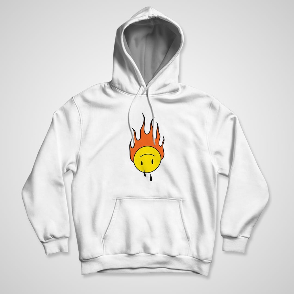 HOODIE PRIA FALLING EMOT / HOODIE PRIA TEBAL