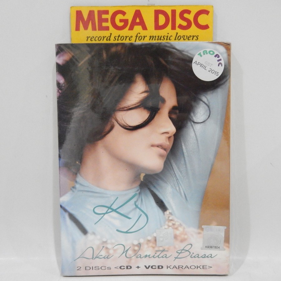 CD Krisdayanti - Aku Wanita Biasa Album Audio Music CD+VCD Karaoke