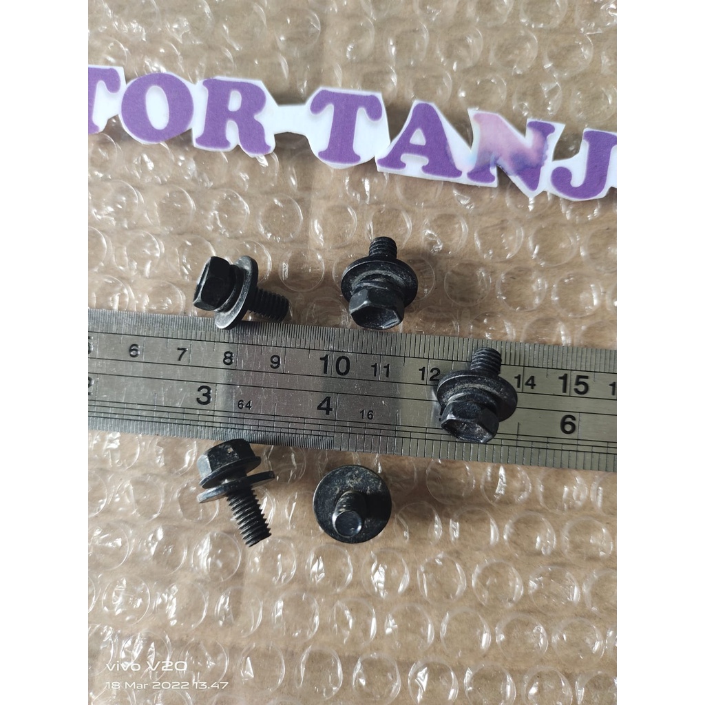 baut hitam kunci 10 universal original satuan