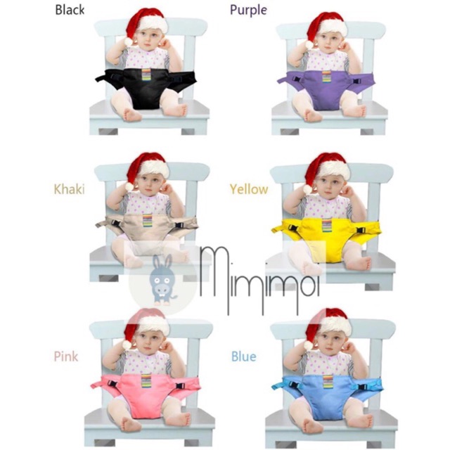 Washable Portable Travel High Chair Booster Baby Seat