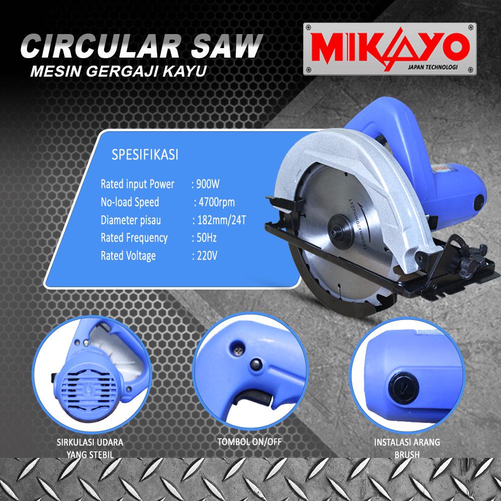 PROMO HARIAN!!! Circle Ryu / Circular Saw / Mesin Potong Ryu 7 Inch Original Ryu Promo Termurah / CIRCULAR SAW CIRCLE SAW GERGAJI KAYU LISTRIK 7 INCH