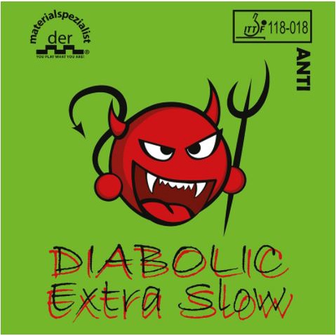 Der Materialspezialist Diabolic Extra Slow - Karet antispin