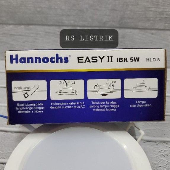 Lampu Downlight LED Hannochs Easy II IBR 5W