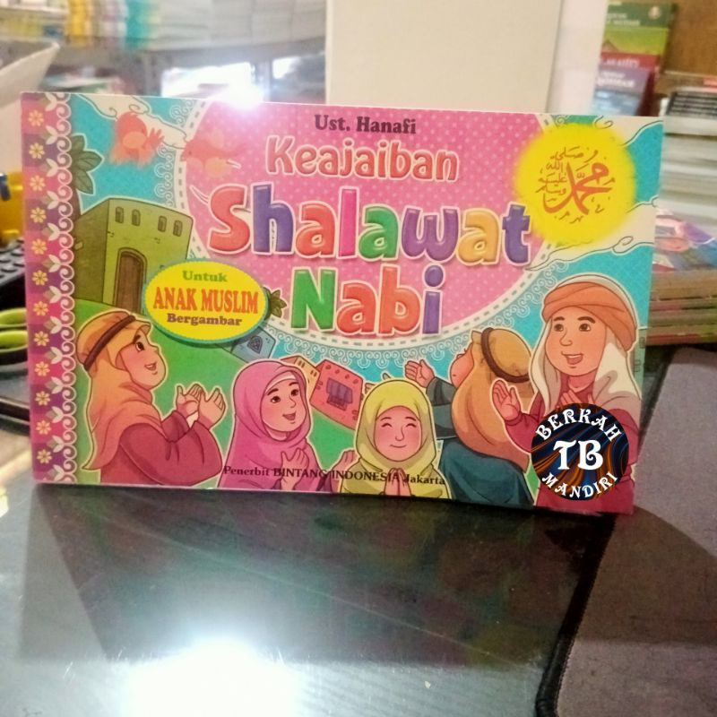 buku keajaiban shalawat nabi 128 halaman (24×15cm