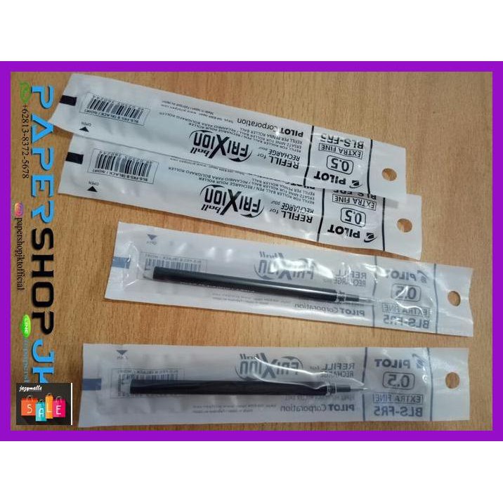 

Silutala- Grosir!!! Refill Isi Pulpen Frixion Pilot 0.5 Hitam -Ori.
