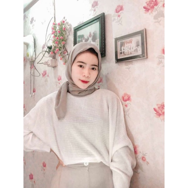 LASPERAL BATWING RAJUT - SWEATER RAJUT BATWING