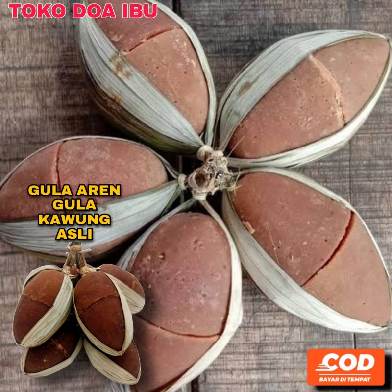 

GULA AREN/GULA MERAH MURNI ASLI 100%