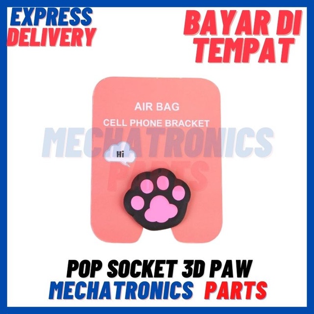 [34728] POP SOCKET 3D PAW