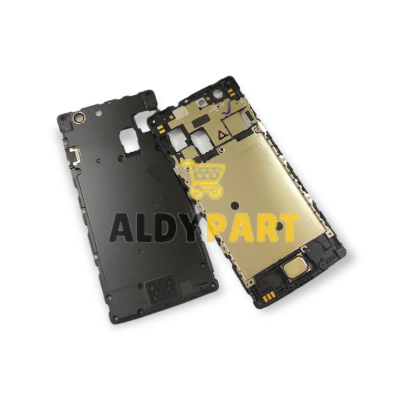 Middle Frame Tulang Rangka Tutup Mesin Oppo Neo 5 R1201 - Oppo 1201 Original