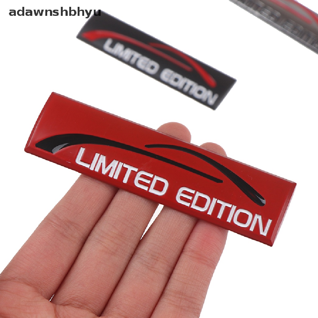 Adawnshbhyu Car styling 3D Metal Stiker Mobil Chrome Limited Edition Logo Sticker Badge Decal