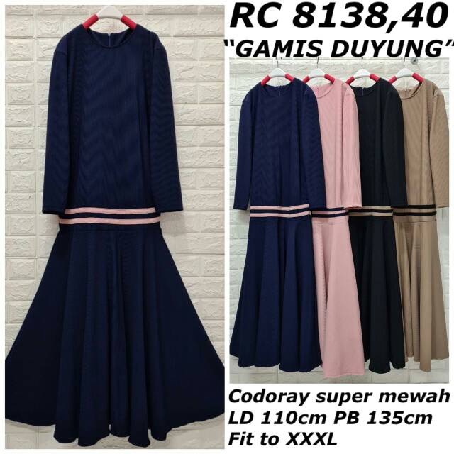 Gamis duyung gamis mermaid 8138