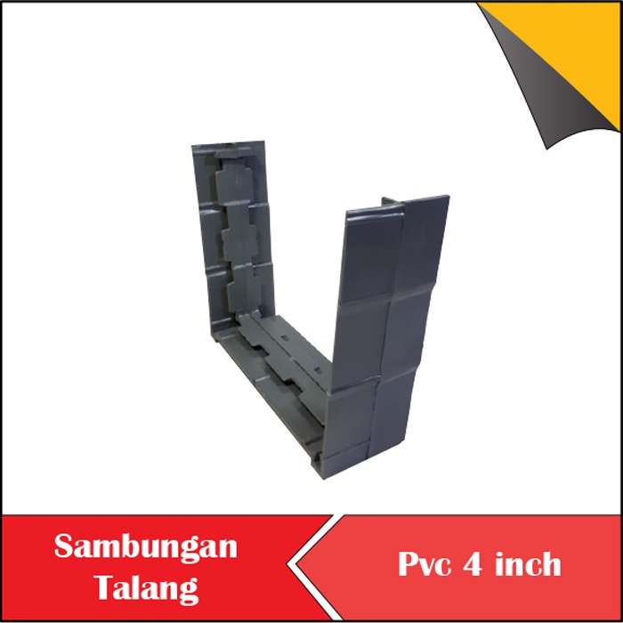 Sambungan Talang pvc 4 inch
