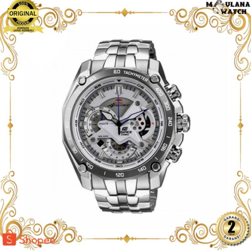 JAM TANGAN PRIA WANITA | RANTAI | KULIT | KARET | MURAH | PRIA ORIGINAL [CASIO EDIFICE EF-550] BOX O