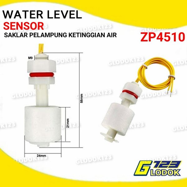 Water Level Float Sensor Switch Saklar Pelampung Ketinggian Air Tangki